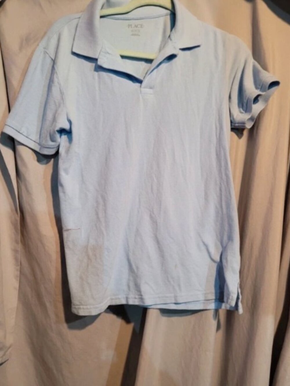 Blue Polo Shirt Short